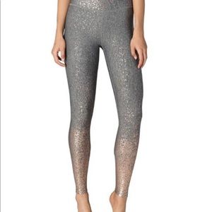 Beyond Yoga Alloy Ombre High-Waisted Midi Leggings